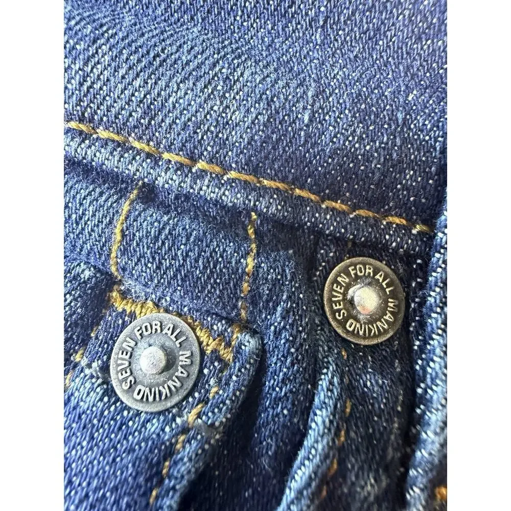 7 For All Man Kind Mens Luxe Sport Slimmy 31x31” Blue Jeans‎ Denim Stretch Pants